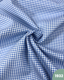 PIQUET DI COTONE - 1932 QUADRETTINO AZZURRO