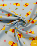 COTONE 100% - 281 WINNIE THE POOH FONDO CELESTE