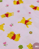 COTONE 100% - 282 WINNIE THE POOH FONDO ROSA
