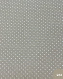 COTONE 100% - 283 CUORE BIANCO FONDO BEIGE