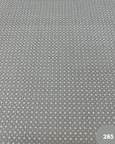 COTONE 100% - 285 CUORE POIS FONDO GRIGIO
