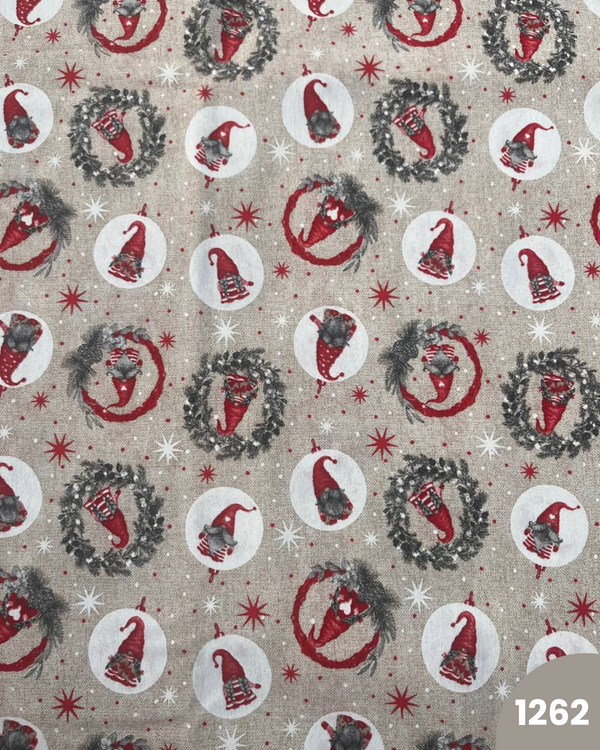 COTONE ARREDAMENTO - 1262 GNOMO NATALE