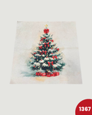 PANNELLO TESSUTO INDEFORMABILE - 1367 ALBERO DI NATALE