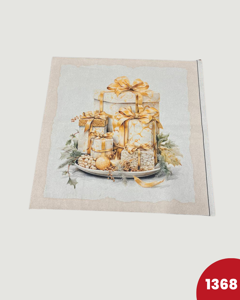 PANNELLO TESSUTO INDEFORMABILE - 1368 PACCHI REGALO ORO