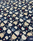 COTONE 100% - 288 ORSETTO FONDO BLU