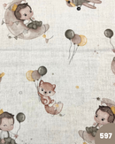 MUSSOLA DI COTONE - 597 AEREOPLANINO VOLPE