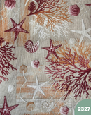 COTONE ARREDAMENTO - 2327 CORALLI E STELLE ROSSE