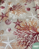 COTONE ARREDAMENTO - 2327 CORALLI E STELLE ROSSE