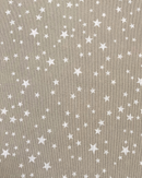 COTONE ARREDAMENTO - 193 STELLE FONDO BEIGE