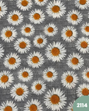 COTONE ARREDAMENTO - 2114 MARGHERITE FONDO GRIGIO