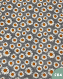 COTONE ARREDAMENTO - 2114 MARGHERITE FONDO GRIGIO