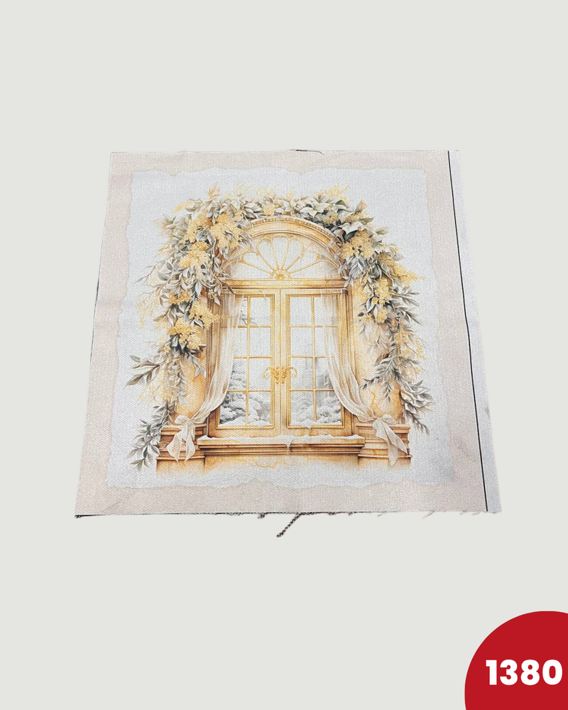 PANNELLO TESSUTO INDEFORMABILE - 1380 FINESTRA ORO