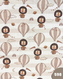 MUSSOLA DI COTONE - 598 LEONE MONGOLFIERA