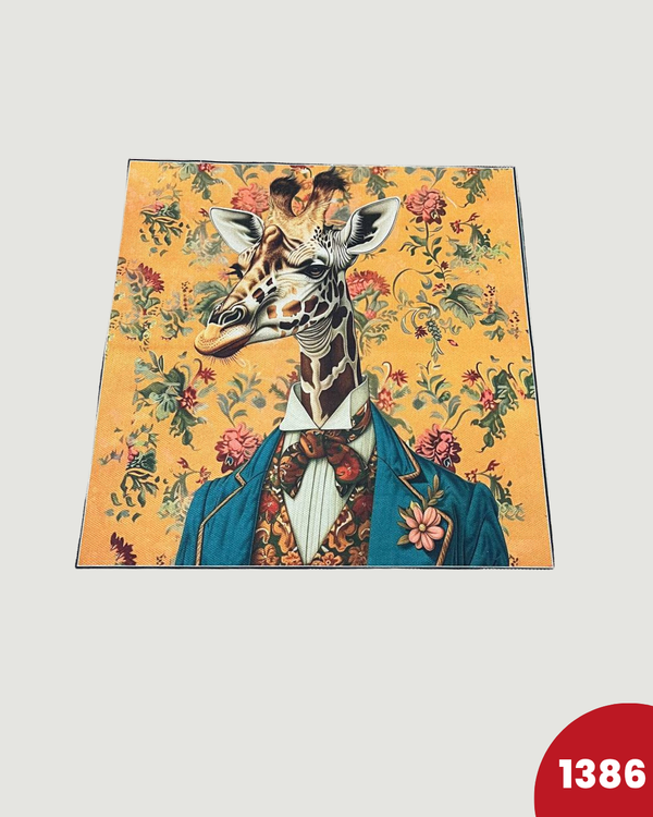 PANNELLO TESSUTO INDEFORMABILE - 1386 GIRAFFA