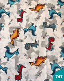 COTONE ARREDAMENTO - 747 DINOSAURI