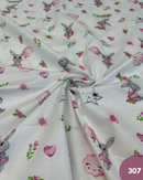 COTONE 100% - 307 CONIGLIETTO NUVOLA ROSA