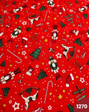 COTONE ARREDAMENTO - 1270 SCHIACCIANOCI FONDO ROSSO