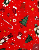 COTONE ARREDAMENTO - 1270 SCHIACCIANOCI FONDO ROSSO