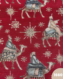 GOBELIN A METRAGGIO - 1660 CAMMELLO FONDO ROSSO