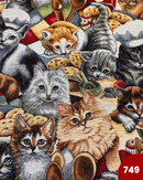 GOBELIN A METRAGGIO - 749 GATTI