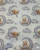 COTONE 100% - 315 ORSETTO LETTORE LUNA GRIGIA