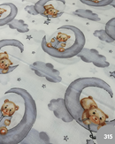 COTONE 100% - 315 ORSETTO LETTORE LUNA GRIGIA