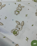 COTONE 100% - 317 CONIGLIETTO PAPILLON VERDE