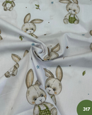 COTONE 100% - 317 CONIGLIETTO PAPILLON VERDE