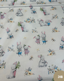 COTONE 100% - 318 CONIGLIETTI INNAMORATI