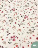 COTONE 100% - 2122 FIORI E FARFALLE