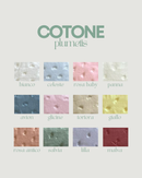 COTONE PLUMETIS - TINTA UNITA