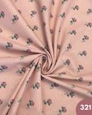 COTONE 100%- 321 GATTINA FONDO ROSA