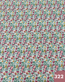 COTONE 100% - 322 FIORI E FOGLIE