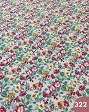 COTONE 100% - 322 FIORI E FOGLIE