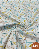 COTONE 100% - 324 GRUCCE E MOLLETTE COLORATE DUE VARIANTI