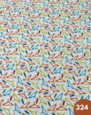 COTONE 100% - 324 GRUCCE E MOLLETTE COLORATE DUE VARIANTI