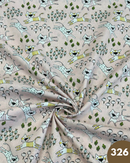 COTONE 100% - 326 GATTI SU FONDO ROSA