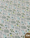 COTONE 100% - 326 GATTI SU FONDO ROSA