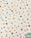 COTONE 100% - 2124 APE E FIORELLINI