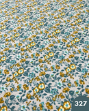 COTONE 100% - 327 FIORI GIALLI E FOGLIE