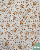 COTONE ARREDAMENTO - 1946 FIORELLINI ARANCIO