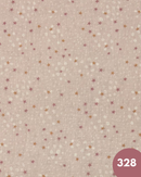 COTONE 100% - 328 STELLINE SU FONDO ROSA