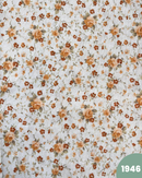 COTONE ARREDAMENTO - 1946 FIORELLINI ARANCIO