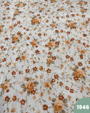 COTONE ARREDAMENTO - 1946 FIORELLINI ARANCIO