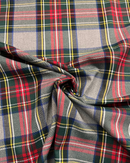 LANETTA SCOZZESE - 40 TARTAN GRIGIO/VERDE/ROSSO