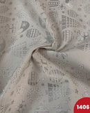 PANAMA DIGITALE LUREX - 1406 DECORAZIONI NATALIZIE ARGENTO