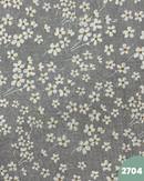 COTONE ARREDAMENTO - 2704 MARGHERITE FONDO GRIGIO