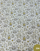 COTONE 100% - 334 GIRAFFA NUVOLA E STELLA