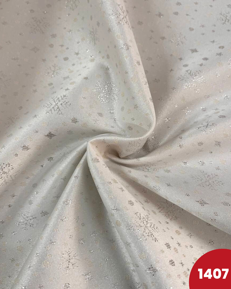 PANAMA DIGITALE LUREX - 1407 NEVE ARGENTO