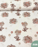 COTONE 100% - 2128 ORSETTO PALLONCINI